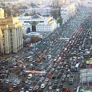 Пробки - беда 21 века.
Фото с сайта liveinternet.ru