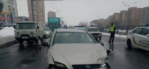 Есть пострадавшие: на проспекте Гагарина — снова ДТП