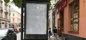 Не пройти, не проїхати: у центрі Львова демонтували скандальні сітілайти
