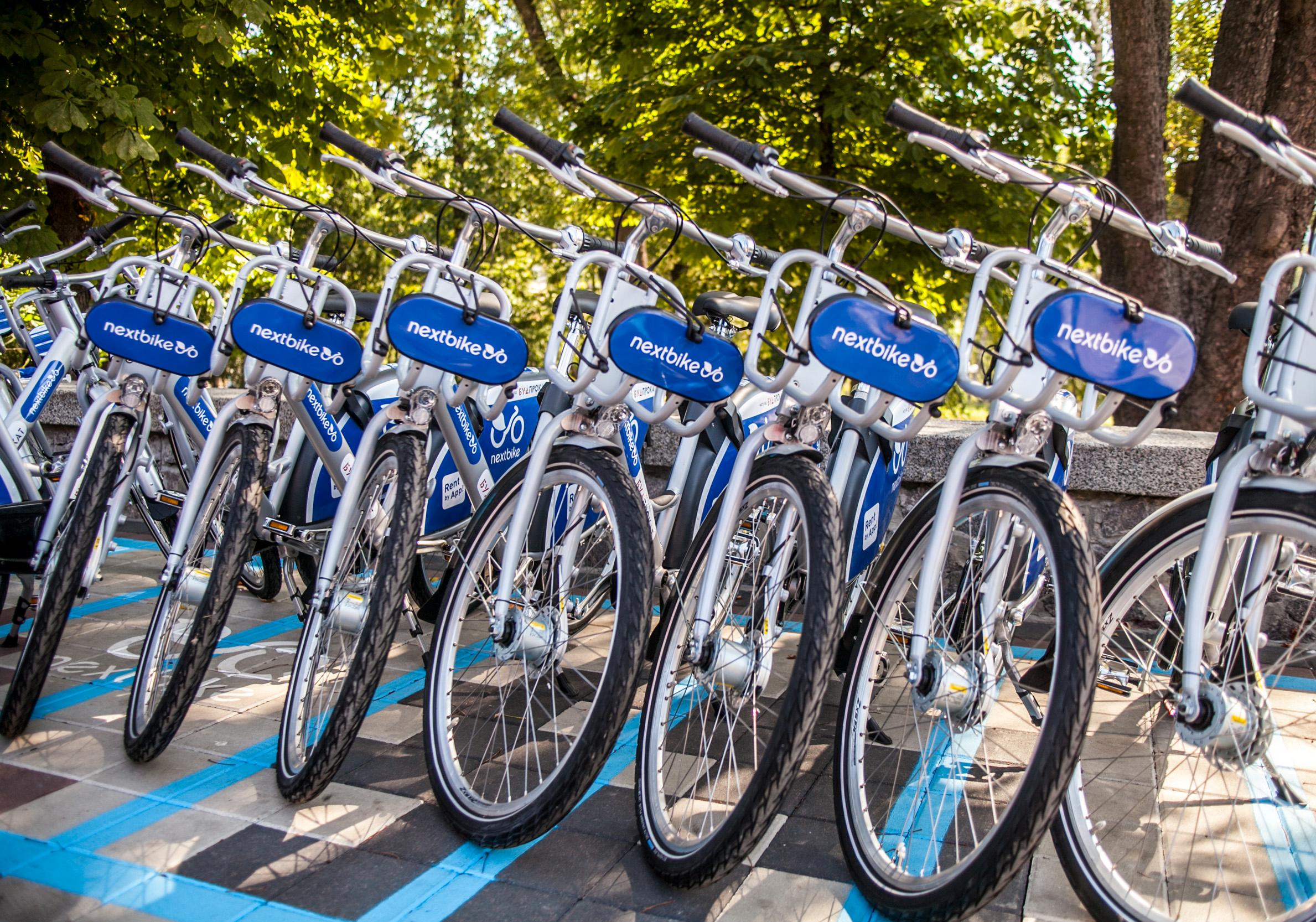 Новость - События - В Киеве презентовали систему велопроката Nextbike: как это работает