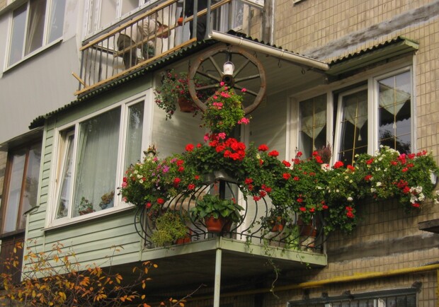 Так выглядит балкон-побидитель с улицы.
Фото Ксении Гончаровой