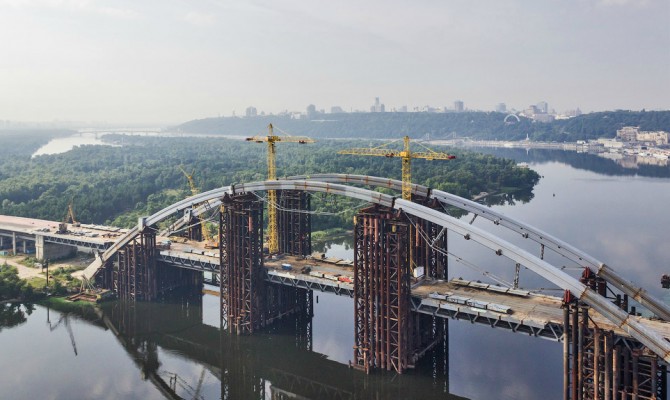 Новость - События - Никогда такого не было: Подольский мост планируют достроить за пару лет