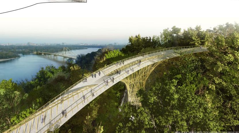 Новость - События - Нагуляешься: когда в Киеве откроют новый пешеходный мост