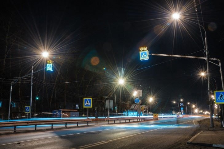 Новость - Транспорт и инфраструктура - Экономнее и безопаснее: в столице оборудовали сенсорные пешеходные переходы
