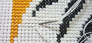 Вышиваю душу в крестики на белом полотне