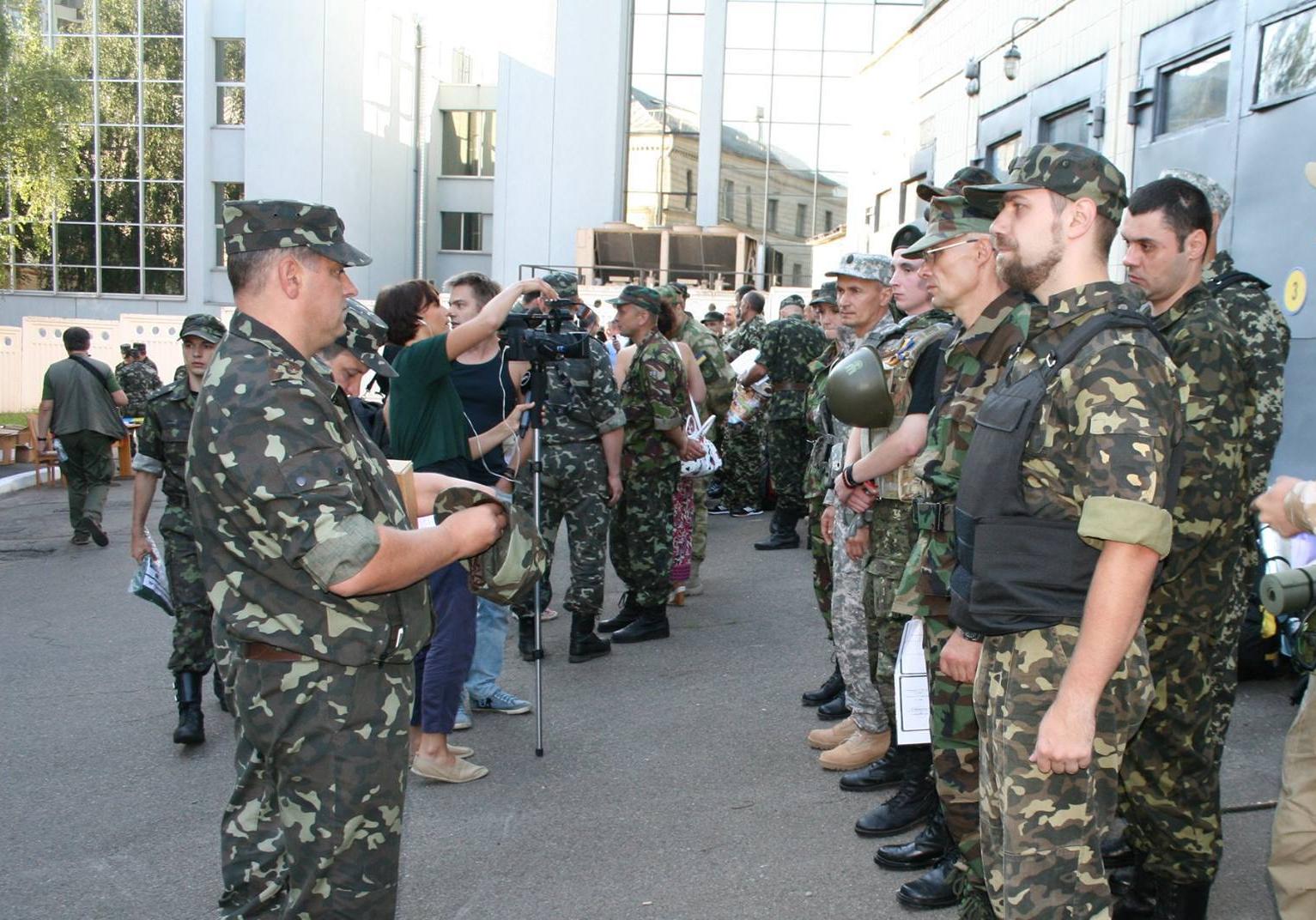 В столице хотят ввести медаль, посвященную батальону "Киев"