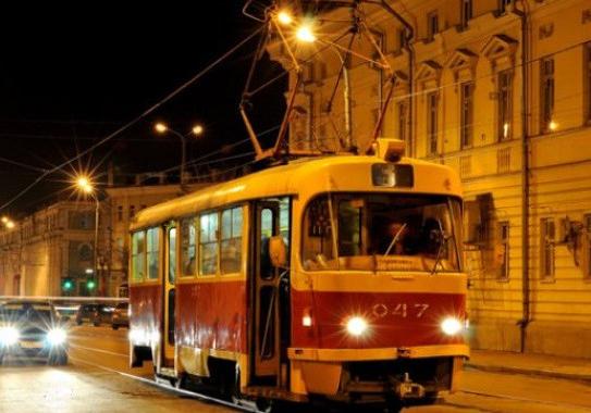 В Киеве изменят свои маршруты некоторые ночные трамваи 