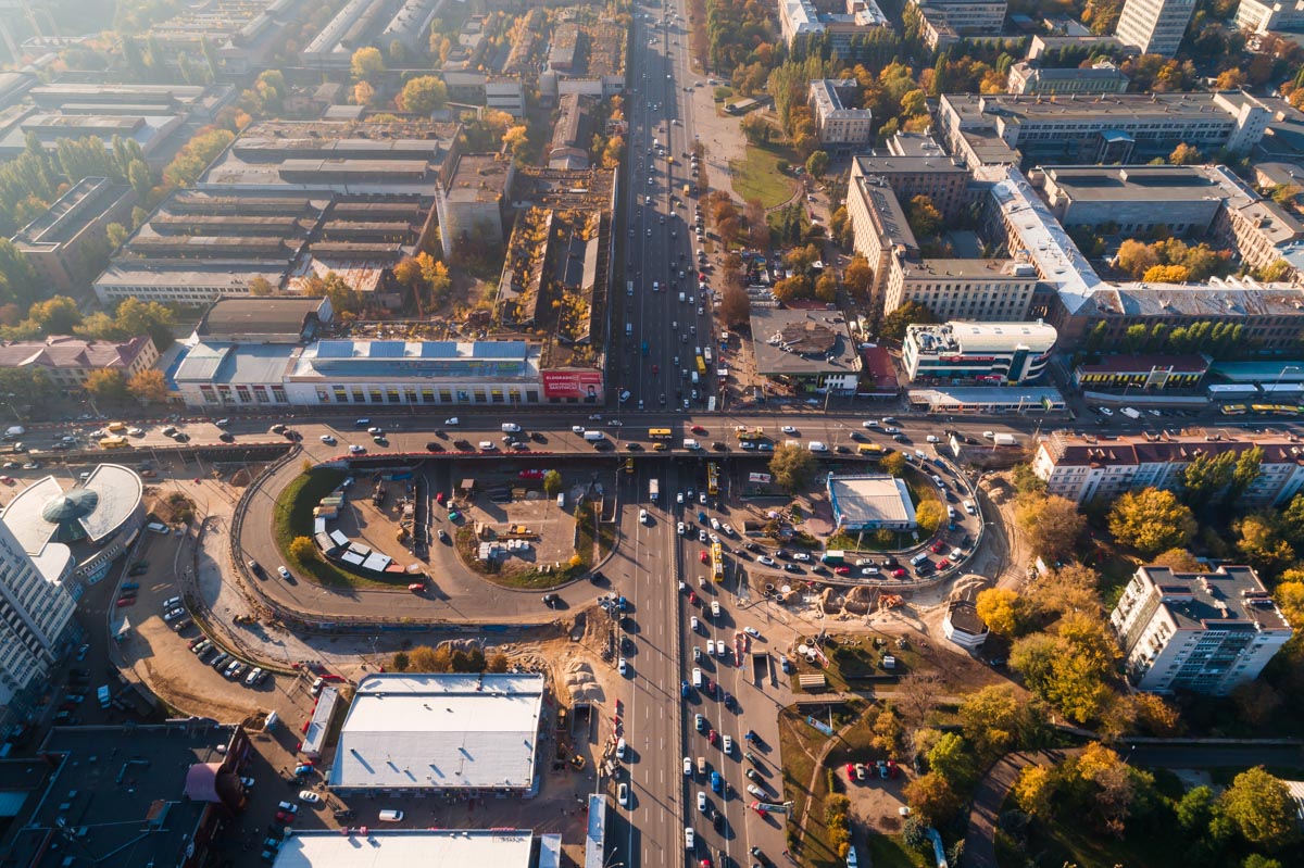 Как будет ездить общественный транспорт во время ремонта Шулявского моста / Информатор