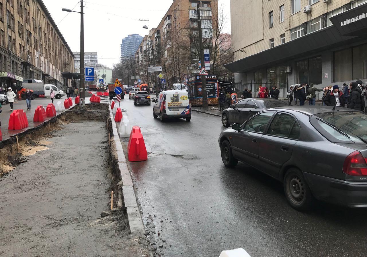 Новость - События - В Киеве начали ремонт улицы Ивана Федорова
