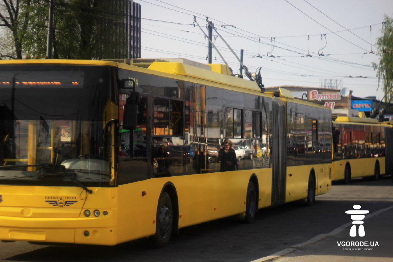4 мая в Оболонском районе троллейбус №34 изменит маршрут 