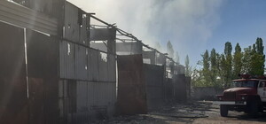 Что горит: в Индустриальном районе — масштабный пожар