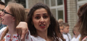 Дочекалися: з’явилися фото прощання львівських випускників зі школою