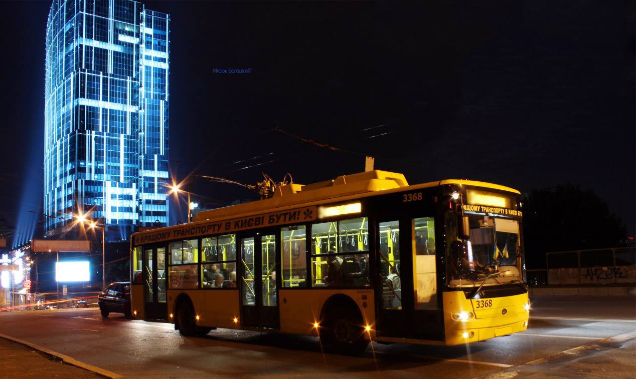 10 июня с 02:00 до 05:00 будет изменено движение ночного троллейбусного № 92н