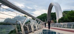 Получи ответ: почему закрыли новый пешеходный мост