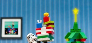 Гигантская Lego-елка на АртФабрике