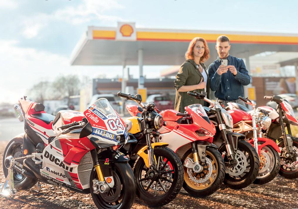 Новость - События - Shell приглашает всех водителей собрать эксклюзивную коллекцию моделей мотоциклов Ducati