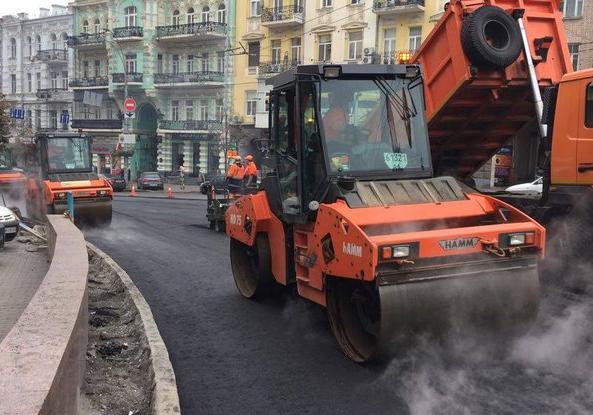 Новость - События - Проедешь без проблем: в Соломенском районе ремонтируют дорожное покрытие по улице Донца