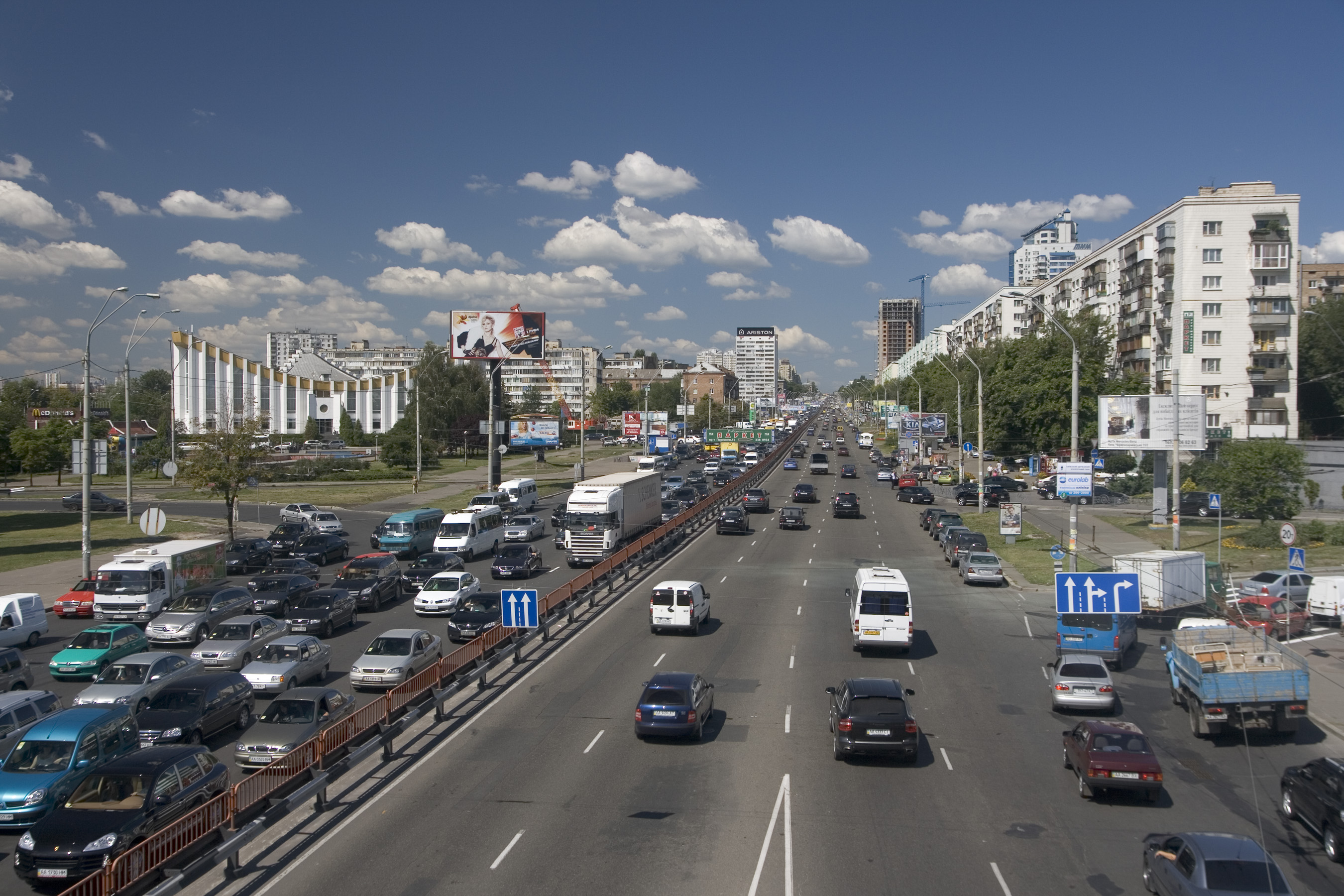 Новость - События - Не проедешь: в Киеве полностью перекроют движение на проспекте Победы