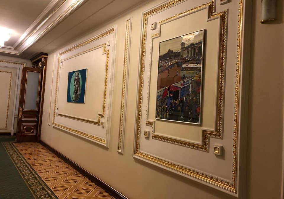 Новость - События - "Для настроения": в АП развесят картины художников из Музея истории Киева