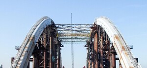 Зацени: как выглядит Подольско-Воскресенский мост без временных опор