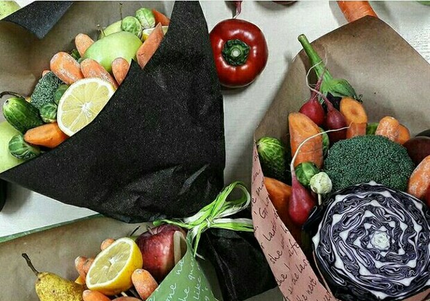 Афиша - Лекции \ Мастер-классы - Букет из овощей и фруктов