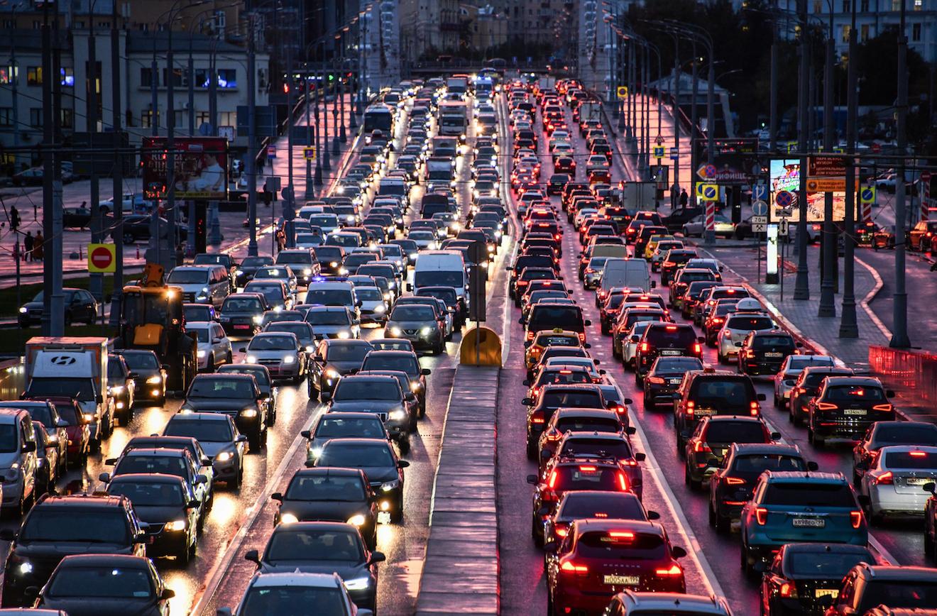 Новость - Транспорт и инфраструктура - Не проедешь: где в Киеве сейчас пробки