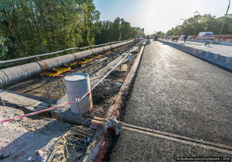 Новость - События - Фотофакт: как идет ремонт Борщаговского путепровода