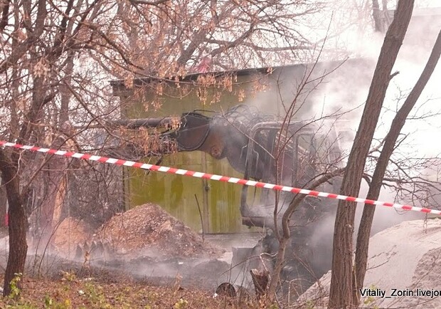 Взрыв произошел на улице Чешской. Фото vitaliy-zorin.livejournal.com