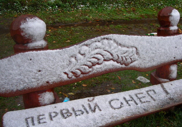 Киевляне проспали первый снег.
Фото liveinternet.ru.