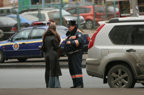 Столичные гаишники - всегда на чеку. Фото с сайта www.segodnya.ua
