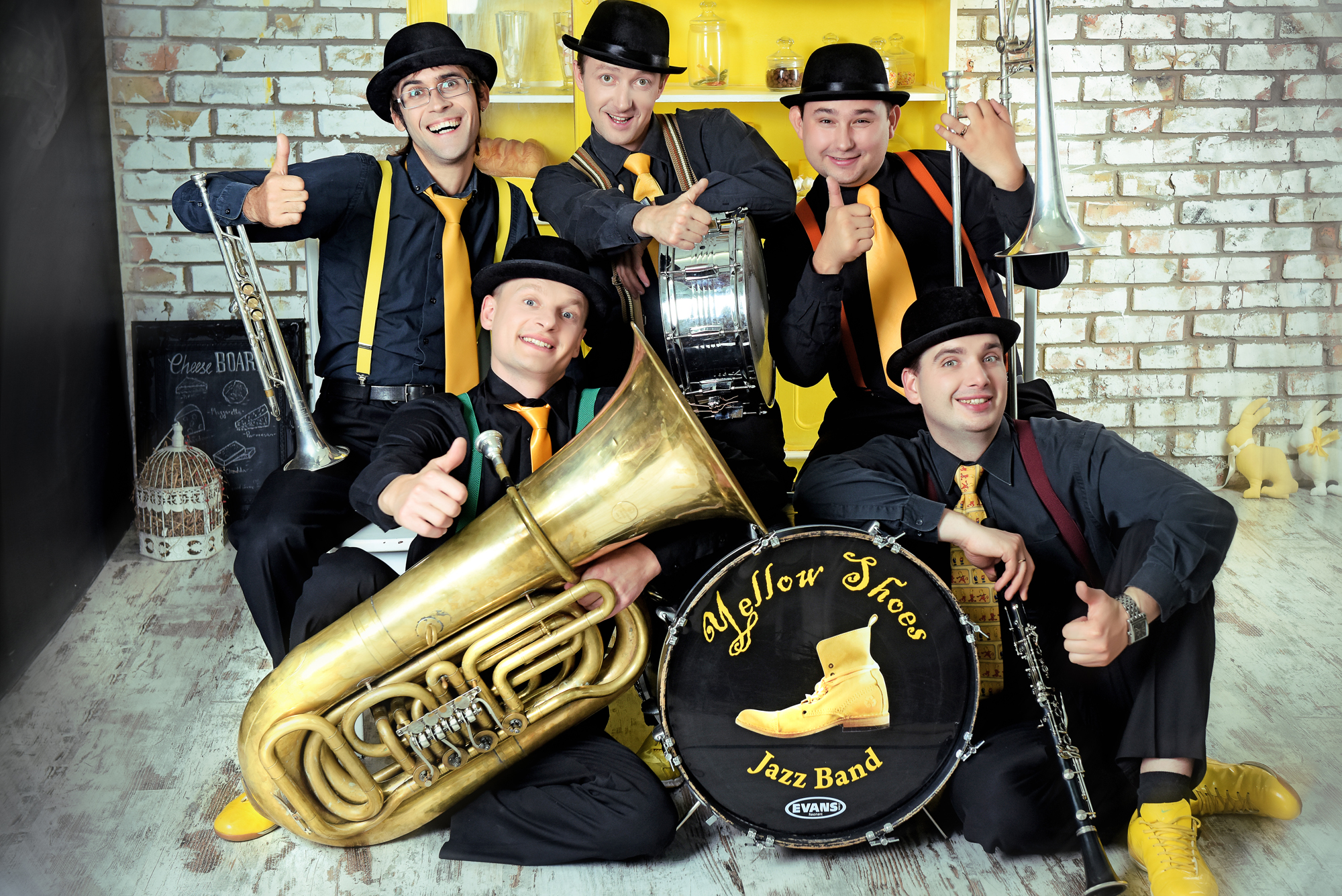Афиша - Клубы - Yellow Shoes Brass Band
