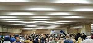 В метро снова не протолкнуться: гуляние на Софийской закончилось огромными очередями возле касс