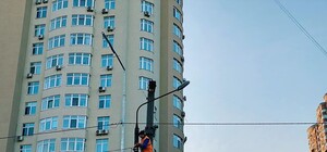 Будет светло: в Дарницком районе установили новые уличные фонари