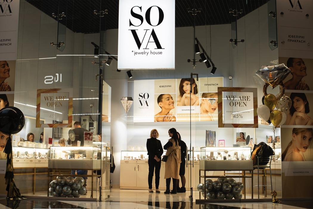 Ювелирный бренд SOVA будет в ТЦ Blockbuster Mall