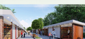 Фотофакт: как будет выглядеть новый книжный рынок Симферополя