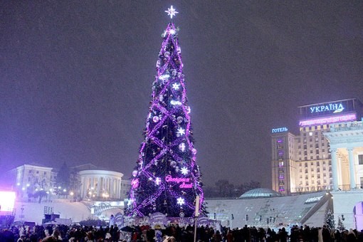 Новогодние гуляния в столице обойдутся в 60 миллионов гривен. Фото с сайта kmv.gov.ua. 