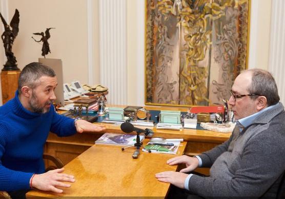 По просьбе Бабкина:  Кернес рассказал, где собирается сделать подвесной пешеходный переход