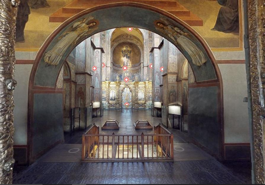 Скриншот 3D-тура по Софийскому собору