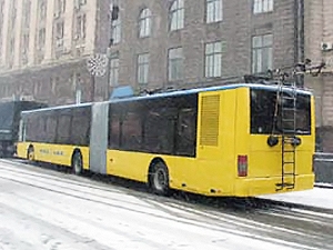Киев покупает 77 новеньких львовских троллейбусов. Фото с сайта mobilehouse.info.