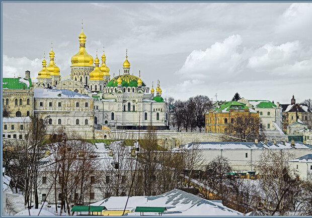 Киев встречает Рождество потеплением. Фото Ральцева Галина.