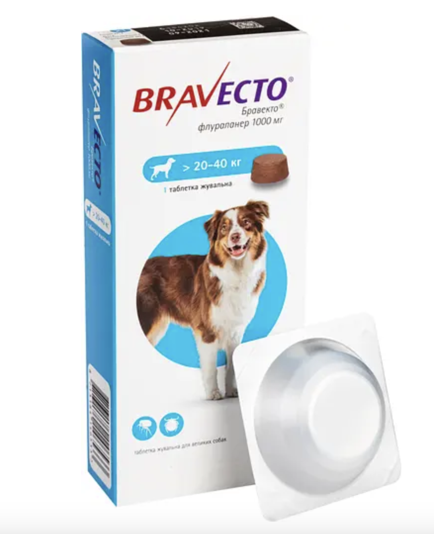 Защита собак от паразитов с препаратом Бравекто фото 1
