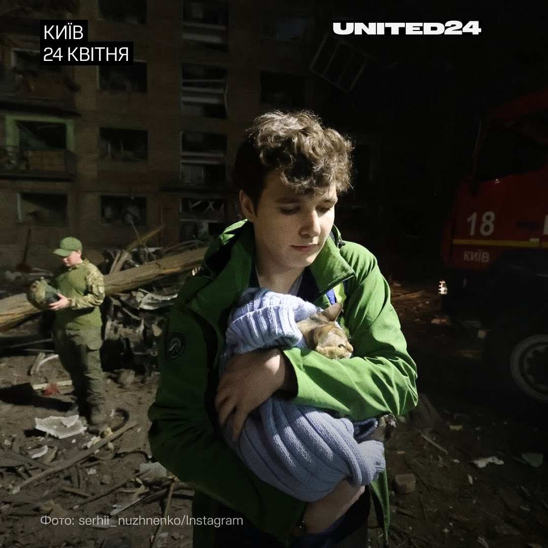 Врятували кішку.