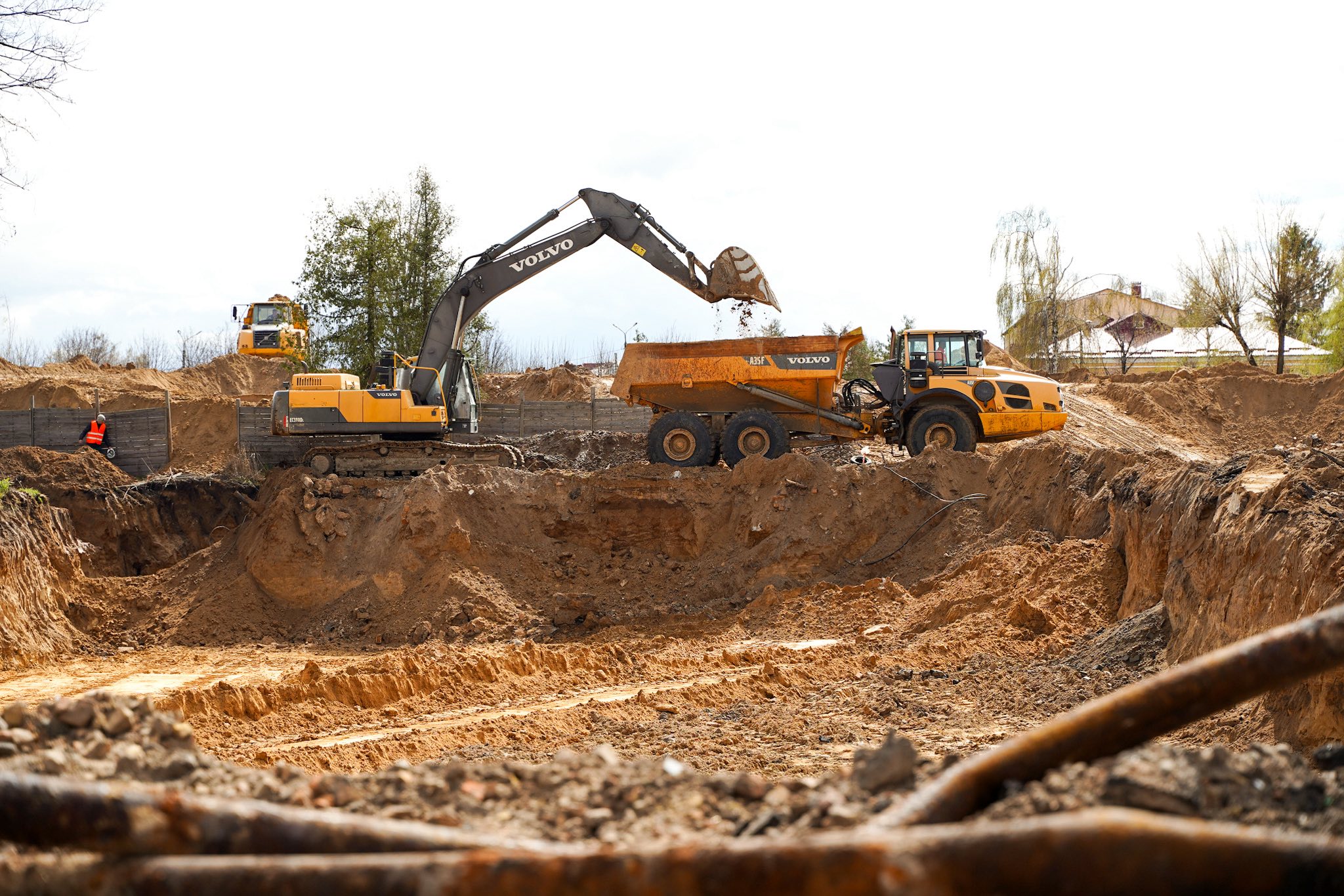 В Гостомеле начали восстановление.