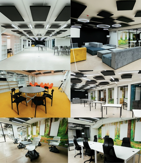 В библиотеке КПИ создали первое в Украине smart-укрытие.