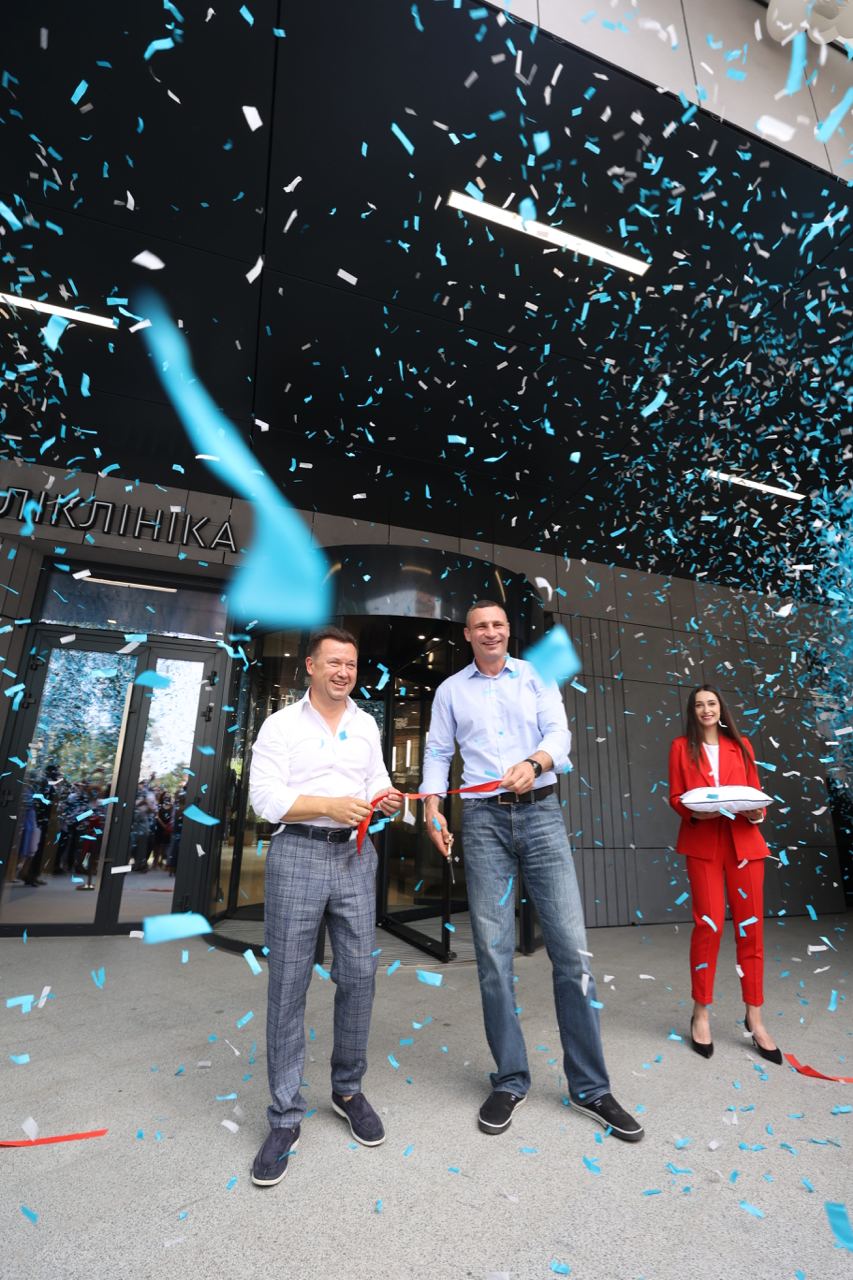 Кличко на открытии