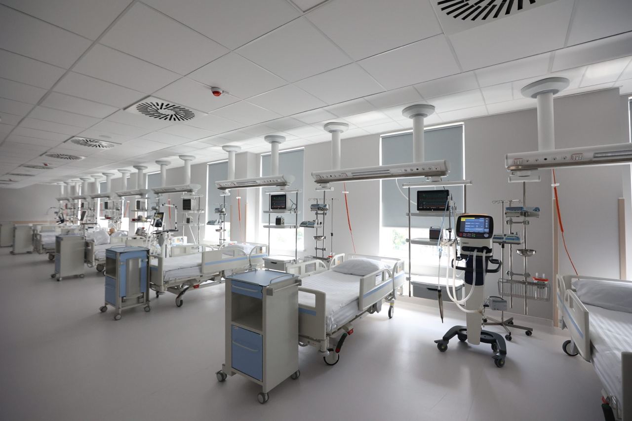 В клинике современное оборудование