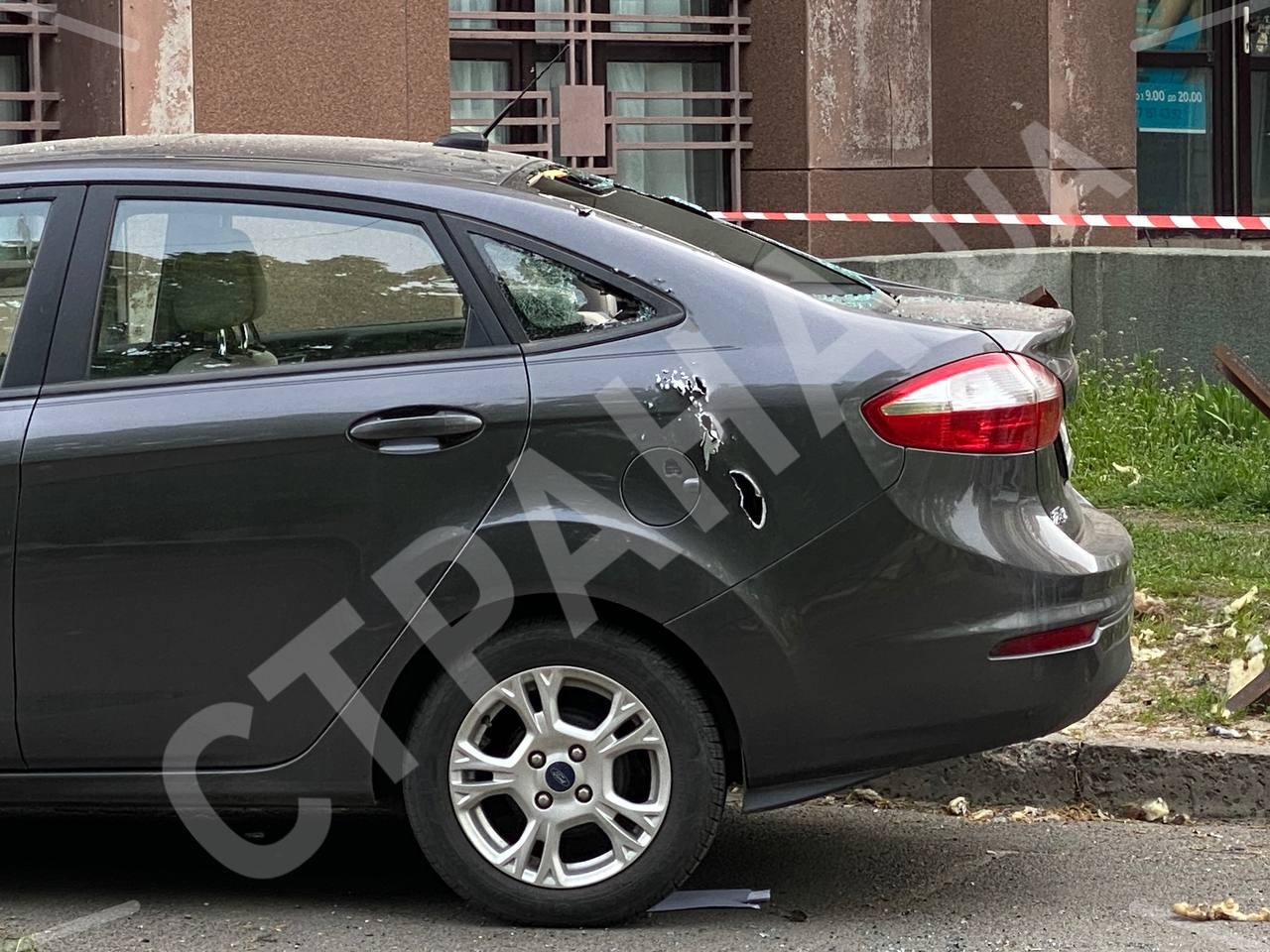 Как сейчас выглядит дом в Киеве, на который упали обломки дронов -