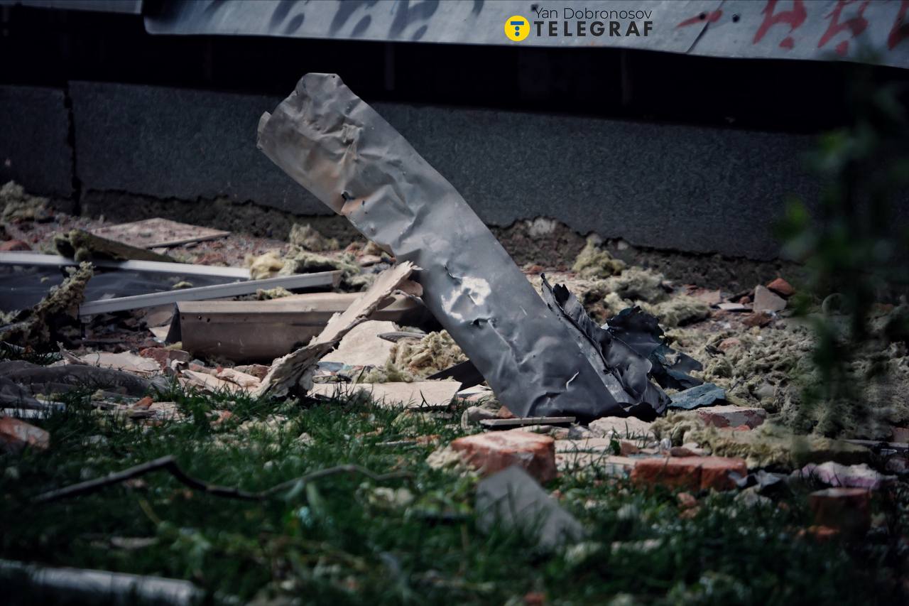 Последствия атаки по Киеву -