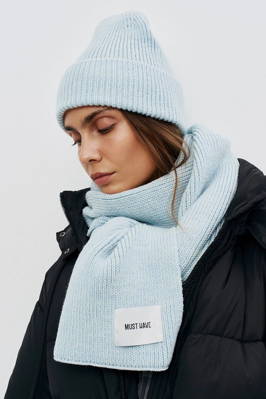 Шарф или снуд из экошерсти от MustHave.