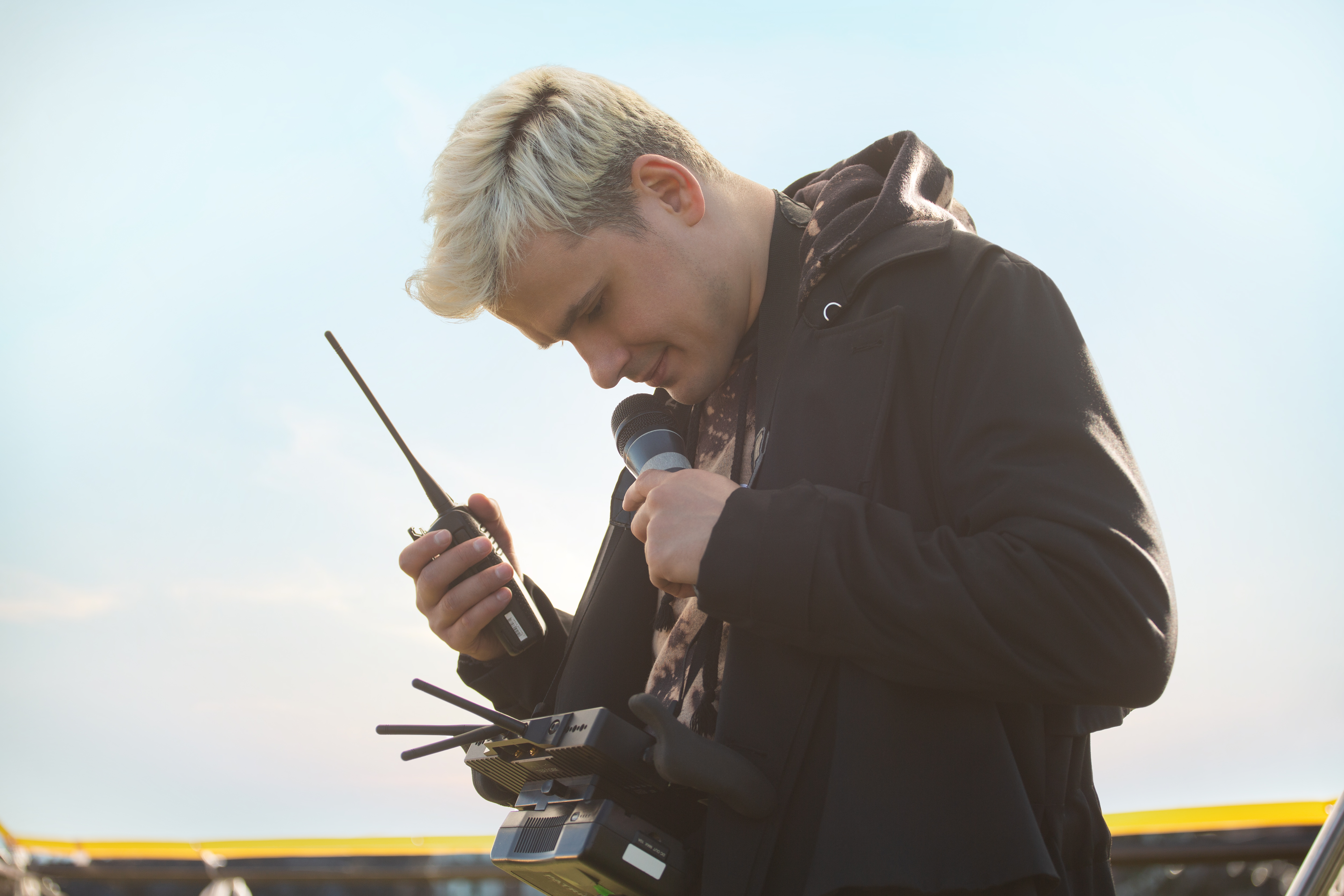 Герман остался в восторге от сотрудничества с Ириной Билык. Фото со съемочной площадки